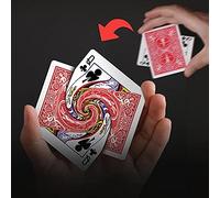 ZQION Vortex by Dan Harlan Cartes à jouer tours de magie cartes Gimmicks Magicien Illusion Facile à faire