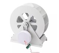 ZQIRUIQZ Générateur Hydroélectrique Portable 50W 100W, Micro Turbine Hydraulique 1-35V, pour Bassins, Décorations De Jardin Et Petits Cours D’Eau(100W)