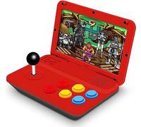 ZQJYMXY A13 Portable Flip Folding Arcade Console de jeu d'arcade de bureau grand écran de 10 pouces intégré 6000 jeux prenant en charge 10 simulateurs prenant en charge la bataille à 4 joueurs