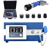 ZQJYMXY Appareil de thérapie par Ondes Choc, Appareil pneumatique avec 5 têtes Massage for Le soulagement des douleurs du Dos, la Taille, Jambes et Coudes