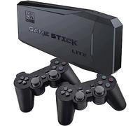 ZQJYMXY Console de jeu Plug and Play 64G, consoles de jeu rétro sans fil PS1, 10 000 jeux classiques intégrés, prise en charge PS1 FC MD CPS Atari, etc. 9 simulateurs et batailles à 4 joueurs