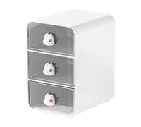 Zqkimzi Boîte d’organisateur de bureau | Organisateur de bureau avec tiroirs,Tiroir de empilable, organisateur de papier de pour imprimante, tiroir de fichiers en papier, boîte de