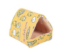 Zqkimzi Cachette d'hiver pour oiseaux, tente d'oiseaux douce, nid douillet, niche en coton, sac de couchage pour calopsitte, lit doux pour perroquet, perruche, calopsitte, cacatoès