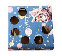 Zqkimzi Cat Puzzle Box, Interactive Cat Toy, Intelligent Cat Scratcher, Whack Mole Electric Toy, Indoor Cat Entertainment, Designed for Indoor Cats to Provide Both Mental Stimulation