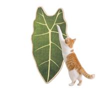 Zqkimzi Griffoir mural autocollant pour chat, protection de meubles - Décoration murale en sisal | Pour maison, porte d'angle, sol, canapé, tapis, protection de lit
