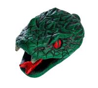 Zqkimzi Halloween Whistle, Snake Prank Whistle, Spoof Resin Prop for Haunted Houses, Escape Rooms, Themed Events, and Spooky Party Games, 4.61x3.11x3.07 inches, Red, Green, Yellow