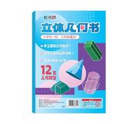 Zqkimzi Jeu de Géométrie 3D à Ficelle Tirante | Apprentissage Formules Volumes | Jouet Éducatif Interactif Activités Manipulatives Débutants