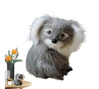 Zqkimzi Koala Stuffed Animal, Realistic Animal Figurine, Cute Decorative Model for Window Sill, Nightstand, Dressing Table, Ideal Small Ornament, Collectible Craft to Home and Kids Room