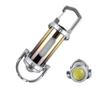 Zqkimzi Lampe de poche porte-clés compacte, lampe de poche LED portable, mini lampe de poche avec design compact, accessoire d'extérieur, lampe gadget avec corps portable, fournitures d'éclairage pour