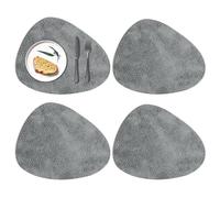 Zqkimzi Napperon pour Table À Manger,Napperons de Cuir Lavables pour Table | Décor Moderne Résistant à la Chaleur pour Appartement Ferme Cadeau Maison Cuisine Extérieur