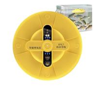 Zqkimzi Pompe à Flotteur Portable - Pompe à Oxygène pour Pêche | Inflateur Rechargeable Portable pour Voyage Rivière Aquarium Piscine Maison Bateau Appât Lac Extérieur