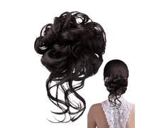 Zqkimzi s Postiches Pour Femmes | Extensions De Cheveux Ondulés Bouclés Postiches Pour Queue De Cheval Et - Accessoires Postiches Perruques pour Événements Décontractés Mariage Fiançailles Fête Mariée
