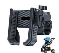 Zqkimzi Support de téléphone portable pour moto | Rotation à 360 degrés | Support de téléphone coulissant, support semi-fermé, support de téléphone facile à utiliser pour chariots de courses