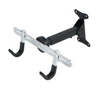 Zqkimzi Wall Bike Mounts, Bikes Wall Mount Rack Hooks, Heavy-Duty Adjustable Organizer, Space-Saving Sturdy Hanger for Display, Home, Workshop, Storage, Indoor Organization, 15.35x7.09 inches