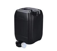 ZQKJLH 25L Bidon Essence Jerrican en Plastique pour Essence Empilable Bidon à Eau bidons pour carburants réservoir pour climatisation/Camping/Camping-Car 5 gallons