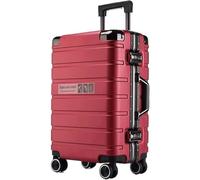 ZQNDFAC Nouveau Valise à Coque Rigide avec roulettes, Bagage à Code intégré, Valise de Voyage Portable pour Hommes et Femmes Valise de Voyage
