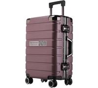 ZQNDFAC Nouveau Valise à Coque Rigide avec roulettes, Bagage à Code intégré, Valise de Voyage Portable pour Hommes et Femmes Valise de Voyage