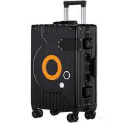 ZQNDFAC Nouveau Valise légère à Cadre en Aluminium, avec Serrure TSA, Roues universelles, Bagage à Main à Coque Rigide Valise de Voyage