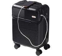 ZQNDFAC Nouveau Valise PC épaissie avec Port de Chargement USB et Serrure à Combinaison TSA Bagage à Main avec Roues pivotantes Bagage à Main Valise de Voyage