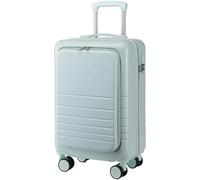 ZQNDFAC Nouveau Valise Rigide légère en Alliage d'aluminium, boîtier de Chariot, Conception de séparation Humide et sèche, Valise de Voyage Valise de Voyage
