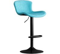 ZQNDFAC Tabouret de Bar élévateur à Base métallique Stable, Chaise d'île de café de Restaurant avec Dossier, tabourets de Cuisine Robustes et Confortables pour comptoir Tabourets de Petit-déjeuner