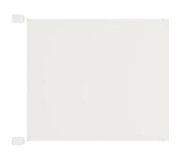 ZQQLVOO Brise-vue pour balcon, paroi latérale, brise-vue, store vertical, blanc, 140 x 600 cm, tissu Oxford, convient pour terrasse, jardin en plein air