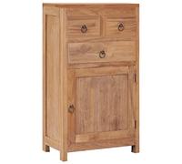ZQQLVOO Buffet 50 x 30 x 90 cm en teck massif - Chest of Drawers - Commode - Armoire de couloir - Armoire à commodes - Armoire à linge pour votre chambre à coucher