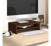 ZQQLVOO Centre de divertissement - Meuble de divertissement à domicile dans le salon et la chambre à coucher - Marron - Aspect chêne - 42 x 24 x 13 cm - Matériau du bois - Convient pour le salon et la