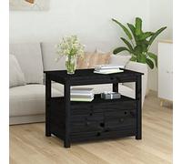 ZQQLVOO Grand espace de rangement : la table d'appoint dispose d'une étagère et de 2 tiroirs qui offrent un grand espace de rangement pour garder divers objets du quotidien bien rangés et à portée de