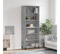 ZQQLVOO Lit surélevé de Jardin en Acier Enduit Poudre 620x80x68 cm Gris, Buffet Haut de Gamme avec Structure Robuste et Espace de Rangement généreux, Meuble de Rangement Moderne