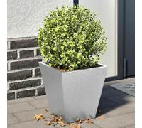 ZQQLVOO Pot de fleurs stable sans trous de drainage comme pot de fleurs avec protection contre les mauvaises herbes et les parasites pour l'extérieur et grand pot de fleurs pour légumes et herbes en