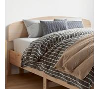 ZQQLVOO Tête de Lit Classique en Pin Massif avec Design Élégant pour Cadre de Lit - Soutien Dorsal Confortable et Structure Rustique en Bois Naturel pour Chambre Adulte