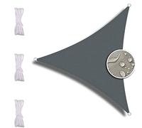 ZQXFZ Toldo 4,5 x 4,5 x 4,5 cm, Para balcón, Con protección UV, Impermeable, Color Gris Oscuro