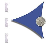 ZQXFZ Toldo Parasol 2 x 2 x 2 m, protección UV, Para jardín, balcón, terraza, incluye cuerdas de fijación, protección Solar, Red, Color Azul