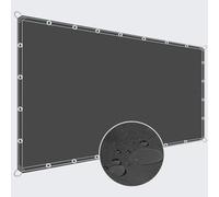 ZQXFZ Voile Pare-Soleil Carré 260x300cm Tissu Oxford ImperméAble(160g/㎡) Livré avec Corde et Serre-CâBles pour Piscine, Terrasse -Gris Foncé.