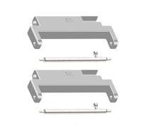 Zqxnt 1 paire de bracelets adaptateurs en métal pour bracelets de 18 mm-20 mm pour Smartbands - Kit de bracelets de montre remplaçables - Outil en silicone - Bracelets personnalisés