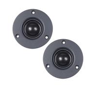 Zqxnt 1 paire de haut-parleurs d'aigus haute fidélité 30 W 74 mm en film de soie pour des aigus riches et un son clair en film de soie