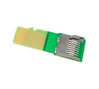 Zqxnt Adaptateur d'extension de carte microSD mâle vers femelle TF pour smartphones, tablettes et PCBA Outil de test Accessoires de carte mémoire Kit d'outils de test