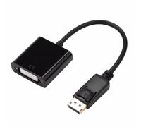 Zqxnt Adaptateur vers VGA/HDTV pour étendre ou mettre en miroir les écrans sur les téléviseurs HD, sans perte de signal et sans scintillement vers adaptateur DVI