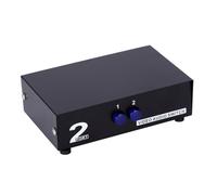 Zqxnt Boîte de commutation manuelle 4 en 1 4 voies a V pour une commutation fluide des médias et une commutation efficace des appareils