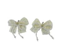 Zqxnt Boucle de chaussure en dentelle faite à la main pour loisirs créatifs, boucles d'oreilles, porte-clés, collier, coiffe, pendentif, bijoux, accessoires de chaussures tendance