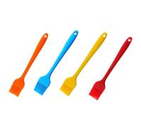 Zqxnt Brosse de barbecue à long manche portable en silicone pour badigeonner, pâtisserie, barbecue, barbecue en plein air, gadget avec puissance d'accessoires, outils de cuisson en silicone