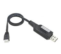 Zqxnt Câble de charge USB XH3P 7,4 V 800 mAh compatible avec les pelleteuses à distance, les camions, les réservoirs et les jouets de voiture, cordon d'alimentation de batteries au lithium