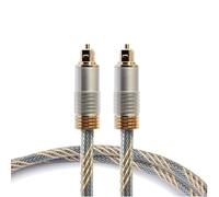 Zqxnt Câble optique numérique SPDIF en fibre optique mâle pour home cinéma barre de son projecteur à extension