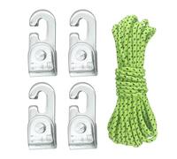 Zqxnt Clip de verrouillage automatique résistant aux intempéries - Crochet de tente de camping durable - Attache en métal pour accessoires de randonnée de type lourd