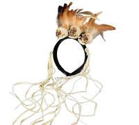Zqxnt Coiffe tête de mort avec paille pour garçons et filles - Accessoires de cosplay