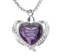 Zqxnt Collier avec pendentif élégant en acier inoxydable pour cendres d'animaux domestiques, texture métallique, convient pour diverses occasions