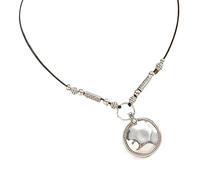 Zqxnt Collier avec pendentif géométrique pour femme et homme - Chaîne de cou tendance - Bijou simple et tendance - Pour anniversaire, personnalité - Tempérament - Pour hommes et femmes - Chaîne de cou