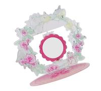 Zqxnt Élégant porte-badge en acrylique en forme de rose rotatif multicouche organisateurs de broches accessoires de maison décoration broche vitrine