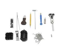 Zqxnt Ensemble d'outils de réparation de montre professionnel avec marteau et outil de tige à ressort et ouvre-boîtier pour les amateurs d'artisanat professionnels